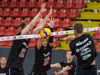 Sabato 2 allenamento congiunto, Sir Safety e Vibo Valentia al PalaBarton