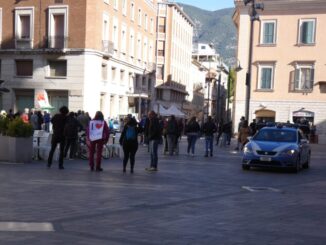 I No green pass non mollano, manifestazione a Terni