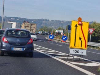 Sostituzione new jersey Raccordo RA6, causa maltempo, cantiere da questa notte