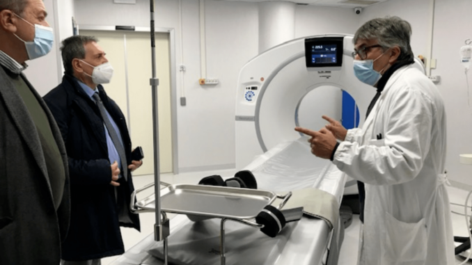 Ospedale di Orvieto, nuova TAC di ultima generazione da oggi in funzione