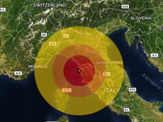 Scossa di terremoto questa mattina, magnitudo 3.5 davanti costa Livorno