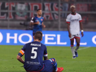 Capitan Angella del Perugia operato al ginocchio, prognosi venti giorni