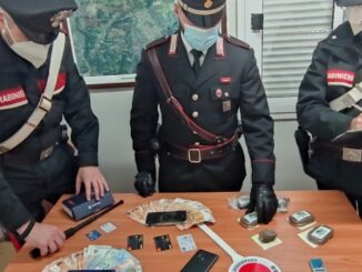 Coppia arrestata a Norcia, avevano hashish, bilancino e oltre 4mila euro in contanti