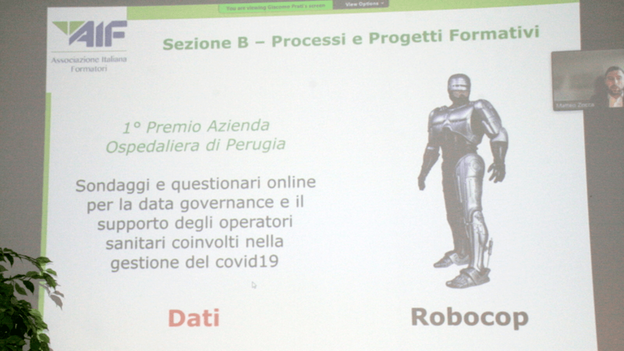 Ospedale Perugia, premio Filippo Basile: formare pubblica amministrazione