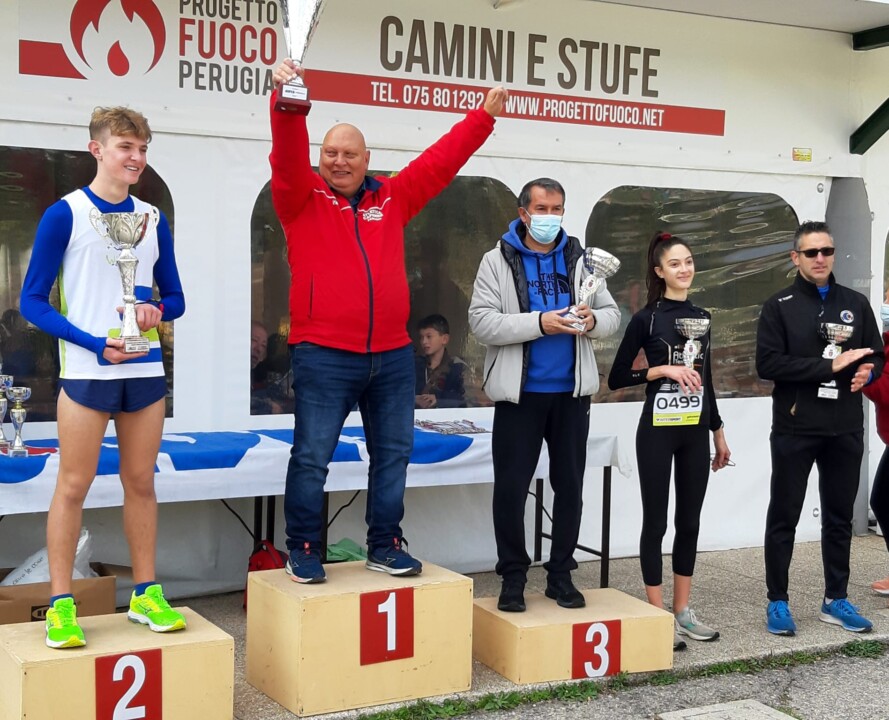 Grandi risultati dell'Athletic Terni ai campionati regionali di società di corsa e marcia su strada. Le gare si sono svolte a Perugia