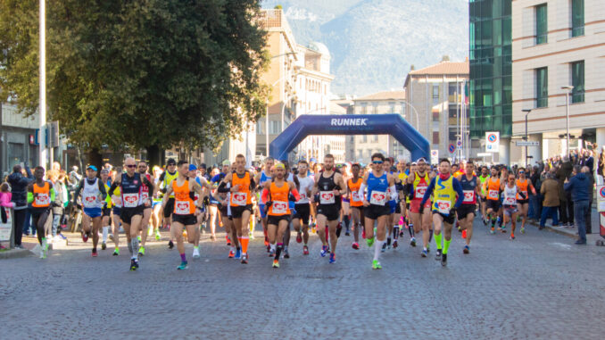 Acea Ambiente Maratona di San Valentino 2023: Hicham Boufars vince e centra il record del percorso