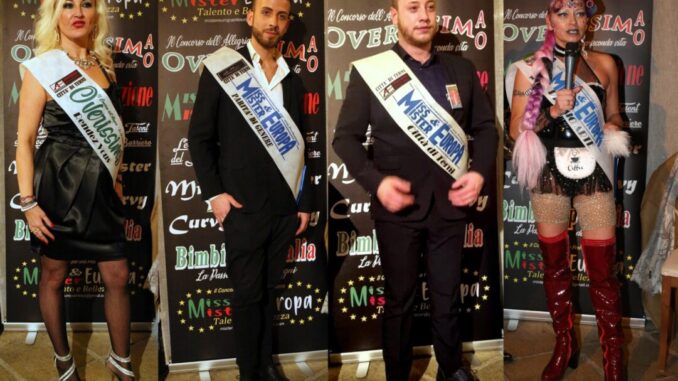 Miss e Mister Europa, si è svolto al Rendez Vous a Terni. La ventitreesima edizione ha avuto luogo il 4 dicembre