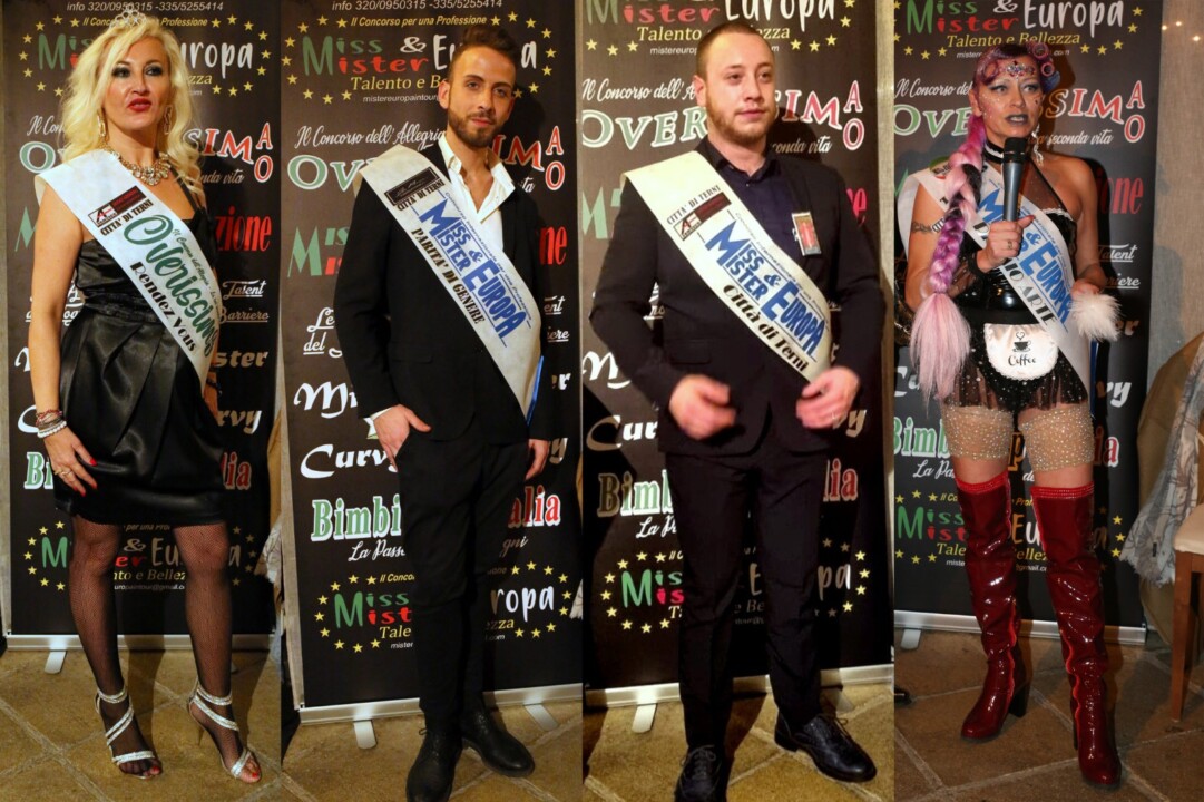 Miss e Mister Europa, si è svolto al Rendez Vous a Terni. La ventitreesima edizione ha avuto luogo il 4 dicembre