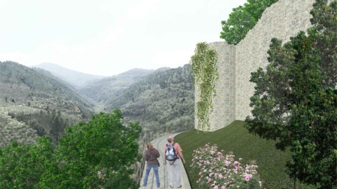 RiscopriAmo Stroncone via al progetto percorso lungo mura castellane