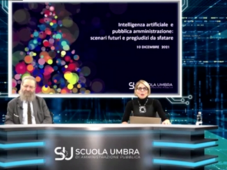 Intelligenza artificiale: opportunità e rischi per pubblica amministrazione 4.0, filo conduttore del seminario online