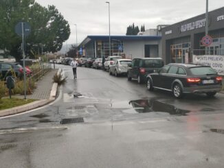 Caos a Terni per i tamponi drive through, vari i disagi per cittadini e automobilisti