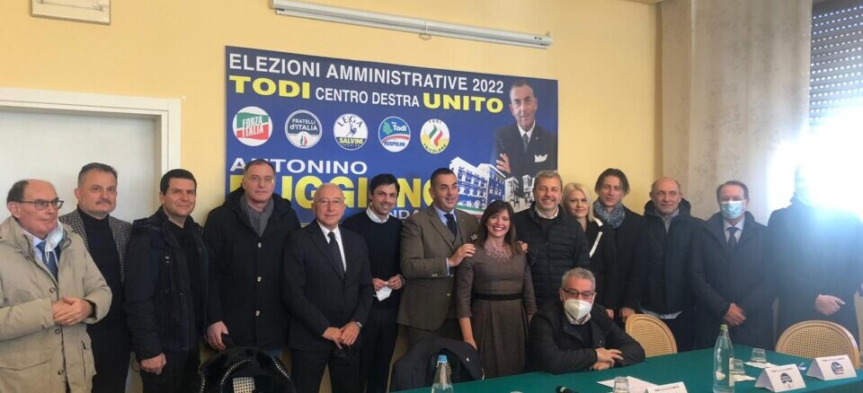 Antonino Ruggiano, attuale sindaco di Todi, si ricandida