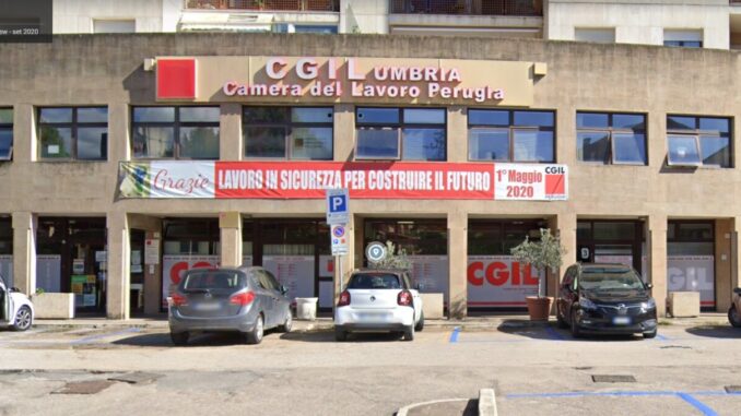 Laboratorio di cambiamento per l’Umbria, Camera del lavoro e associazioni