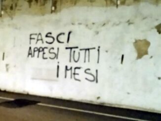 Scritte ingiuriose a Monteluce contro Sergio Ramelli, vittima odio politico