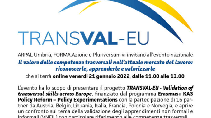 progetto europeo Transval-Eu
