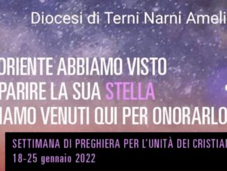 Celebrazioni della settimana di preghiera per l'unità dei cristiani. Appuntamenti previsti dal 18 al 25 gennaio