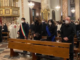 Presidente Provincia Stefania Proietti alle celebrazioni Patrono Perugia