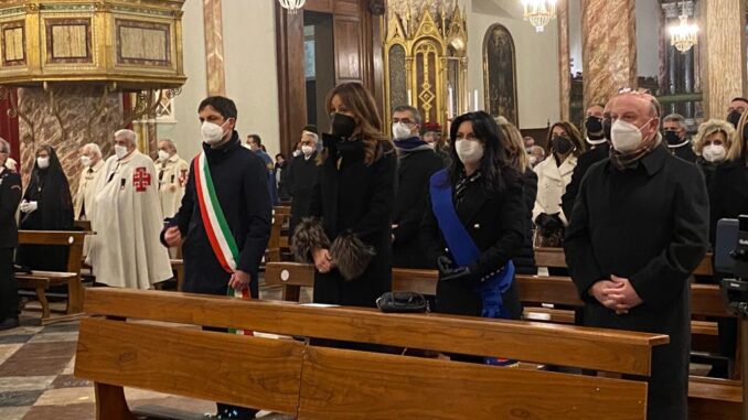 Presidente Provincia Stefania Proietti alle celebrazioni Patrono Perugia
