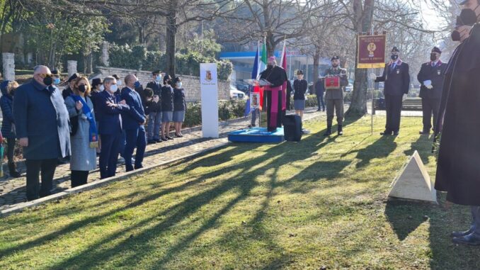 Giorno del ricordo deposta corona alloro in memoria di Giovanni Palatucci