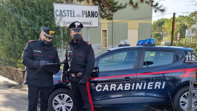 Castel del Piano, una denuncia per procurato allarme presso l'Autorità