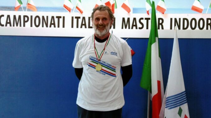 Silvio Marcelli medaglia d'oro campionati italiani master indoor. La città di Ancona ha incoronato il concittadino