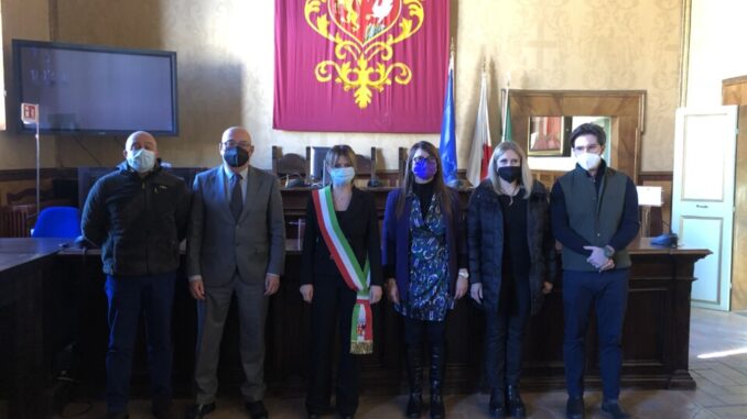 Laura Pernazza, presidente Provincia Terni, in visita ad Orvieto. Colloquio con Sindaco su: accessibilità e sicurezza strade