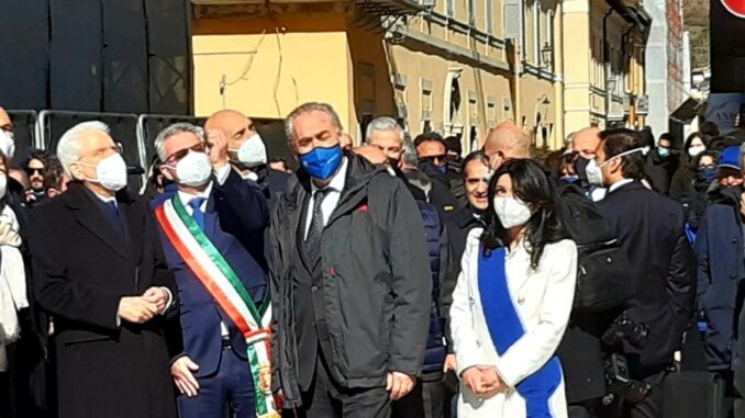 Norcia il Presidente Mattarella visita la città più impegno per ricostruzione