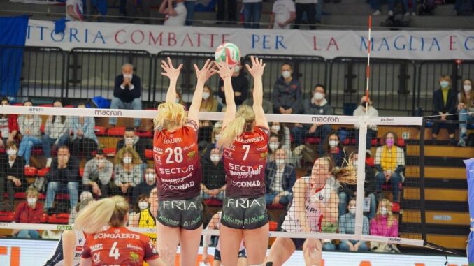 Pallavolo Bartoccini-Fortinfissi Perugia Bergamo è più cinica