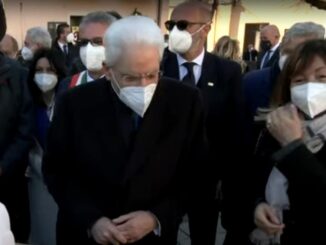 Prima uscita ufficiale di Mattarella Norcia Tesei un vero onore