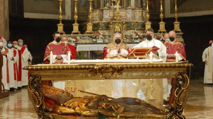 San Valentino 2022 messaggio vescovo Soddu alla vigilia festa patrono