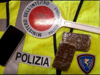 Fermato e arrestato un pluripregiudicato campano, aveva 2etti di hashish