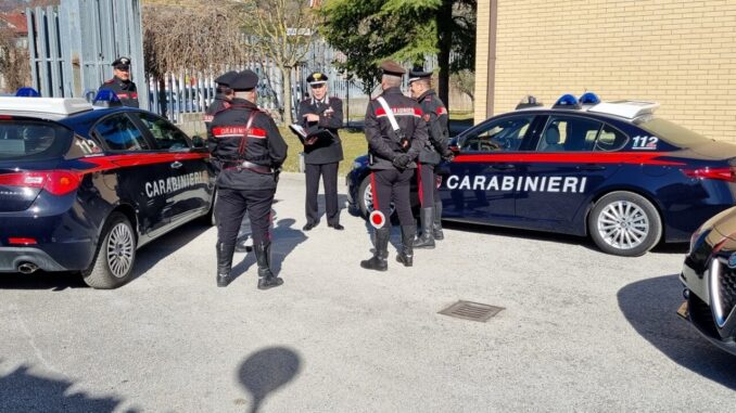 Gubbio, numerosi i controlli dei Carabinieri nell'ultimo fine settimana