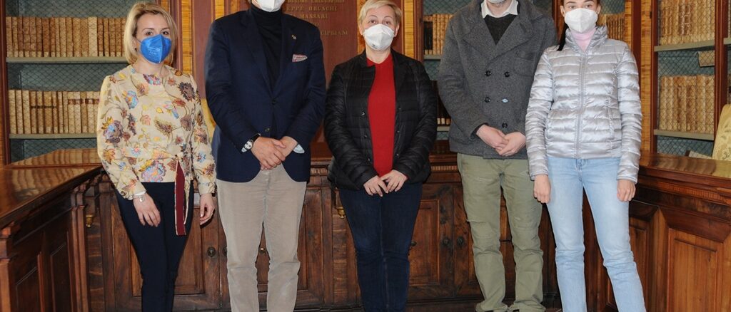 La Prof.ssa Olena Motuzenko Università di Kiev incontra Università Studi di Perugia