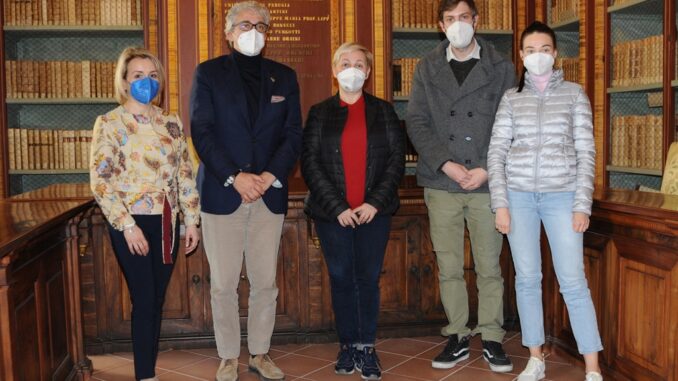 La Prof.ssa Olena Motuzenko Università di Kiev incontra Università Studi di Perugia