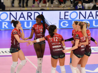 Volley femminile, Bartoccini-Fortinfissi in trasferta a Monza