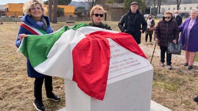 Ponte Felcino, una via intitolata a Quirino Vischia