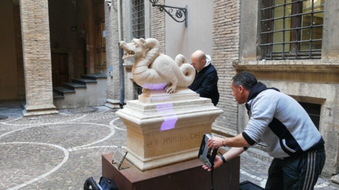 Terni, la copia del Thyrus sarà collocata nei giardini di Via Luigi Campo Fregoso