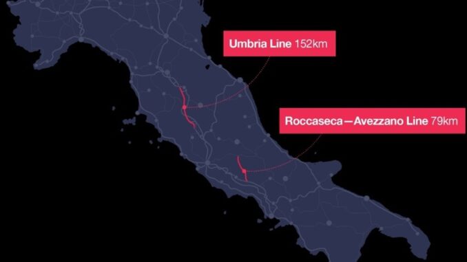 RFI, nuovissima tecnologia da Sansepolcro a Terni per migliorare sicurezza