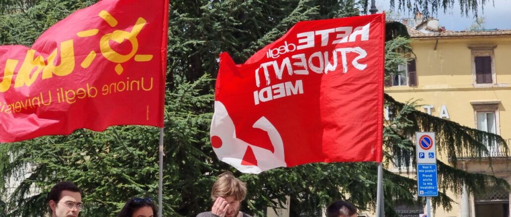 Abbonamento ai mezzi pubblici regionale studenti, discussione in Regione, manifestazione di UDU e Rete degli Studenti Medi Perugia
