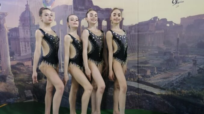 Roma, ginnastica ritmica, ottima prestazione umbre Campionato di Serie C Gold