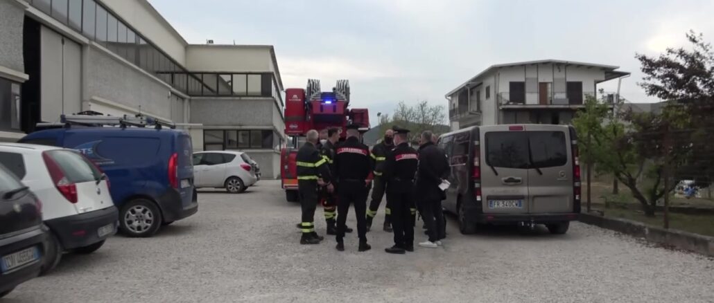 Morto l'operaio precipitato da circa sette metri di altezza