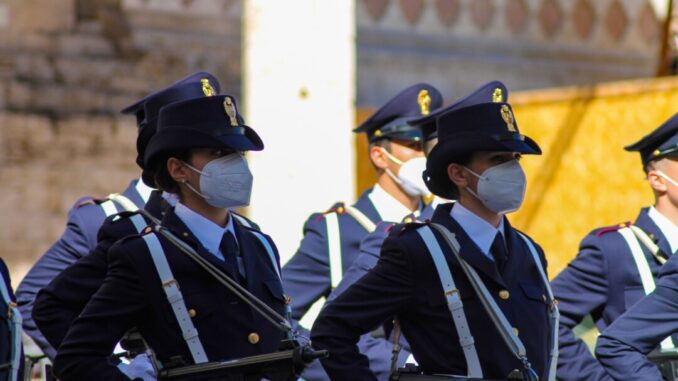 Polizia di Stato l’anniversario dalla fondazione in Piazza IV Novembre