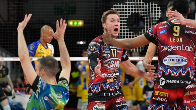 Sir Safety Conad Perugia ai playoff battuta dagli emiliani