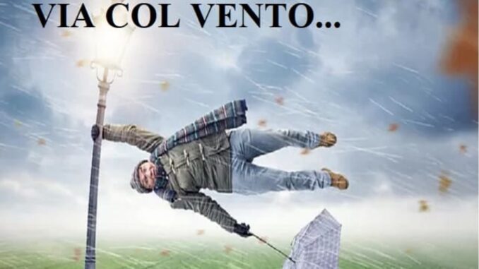 Maltempo, temporali al Centronord, allerta Prociv anche vento e mareggiate