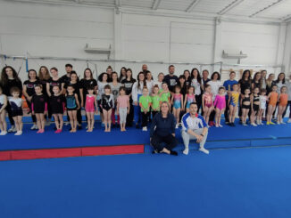 A Perugia allenamento collegiale per ginnaste pre-agoniste con i tutor federali Loriana Ferrari e Maicol Angella