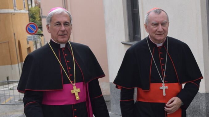 Il cardinale Pietro Parolin a Cascia. Il Segretario di Stato celebrerà la Messa a Cascia per la festa di Santa Rita
