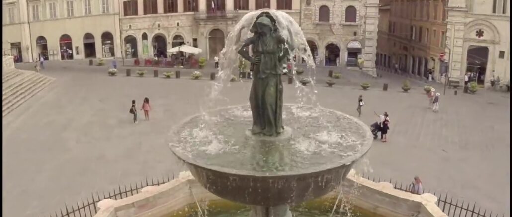 Le immagini di Perugia in mondovisione, Eurovision Song Contest