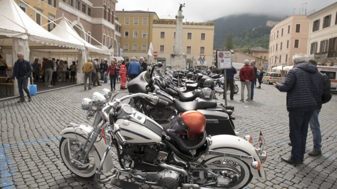 Bikers for Oncology, motociclisti per iniziativa benefica a Spoleto