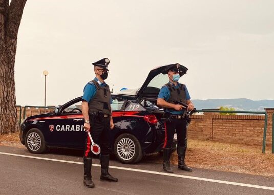 Controlli preventivi dell'Arma dei Carabinieri a Città della Pieve