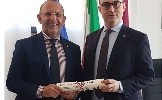 Il Questore della provincia di Perugia incontra il Console Onorario di Francia
